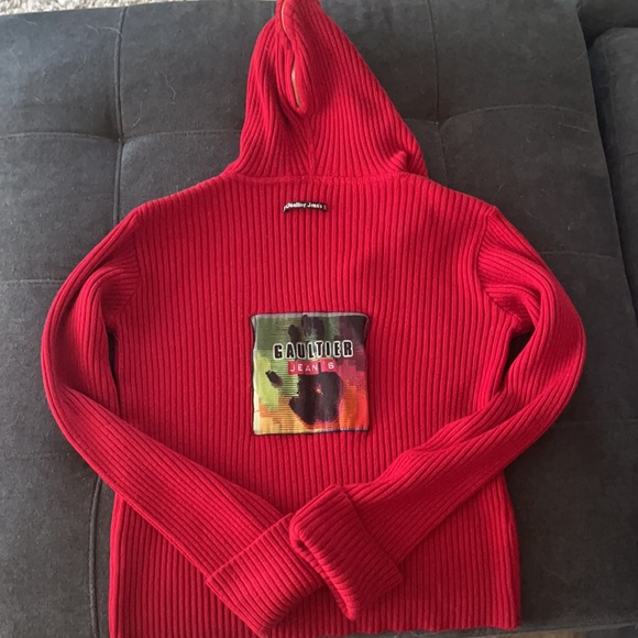 John Paul Gaultier a Red sweater - Picture 4 of 7